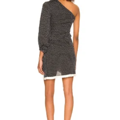 ROBE NOLA Black Multi Dot -Promos Charmenta Boutique LCDE WD595 V4