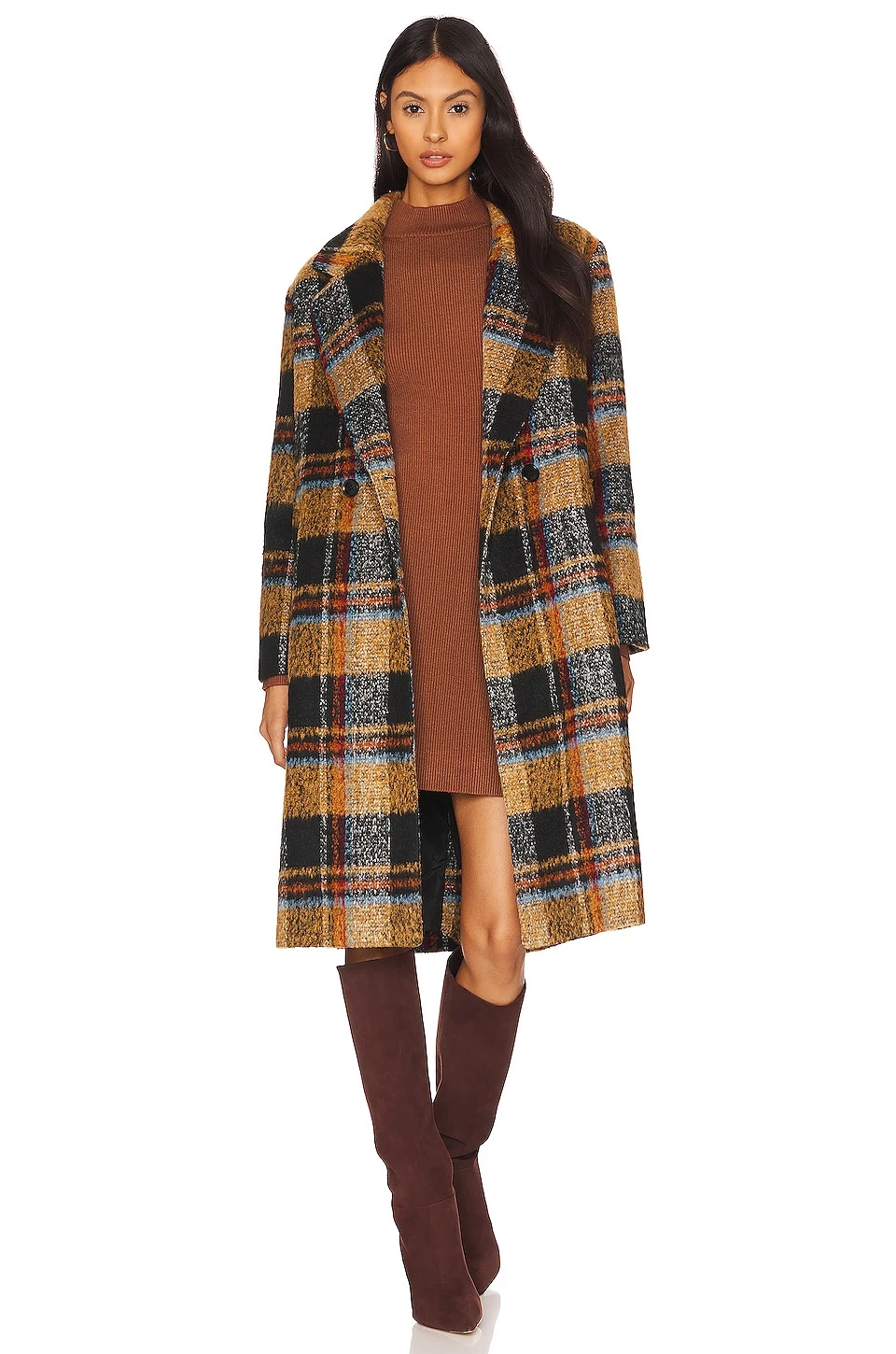 ROBE COURTE REISS Chocolate 6 ROBE COURTE REISS Chocolate â Image 4