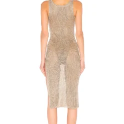 ROBE MAILLE FILET FIONA Rose Gold -Promos Charmenta Boutique LOVF WD1265 V3