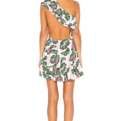 ROBE DE PLAGE AMITY Pink Palm Stripe -Promos Charmenta Boutique LOVF WD2011 V3