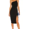 ROBE MI-LONGUE LAZO Black -Promos Charmenta Boutique LOVF WD2881 V1
