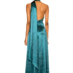 ROBE KENDALL Dark Jade Green -Promos Charmenta Boutique LOVF WD3244 V3