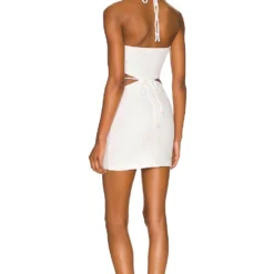 ROBE WILD SIDE White -Promos Charmenta Boutique LOVF WD3282 V3