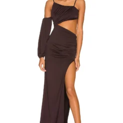 ROBE MI-LONGUE DELANEY Black