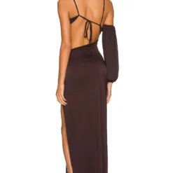 ROBE MI-LONGUE DELANEY Black -Promos Charmenta Boutique LOVF WD3315 V3