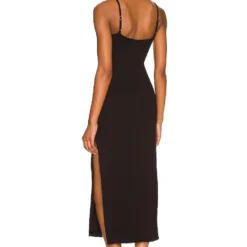 ROBE MADALIN Black 7 ROBE MADALIN Black -Promos Charmenta Boutique LOVF WD3319 V3