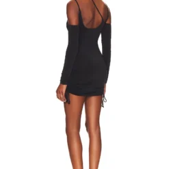 ROBE COURTE PAULA Black -Promos Charmenta Boutique LOVF WD3498 V4