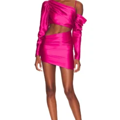 ROBE COURTE CHAPMAN Magenta Pink