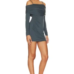 ROBE BRENNAN Slate Gray -Promos Charmenta Boutique LPAR WD724 V3