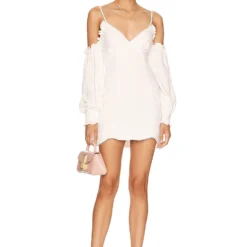 ROBE COURTE ALINA White