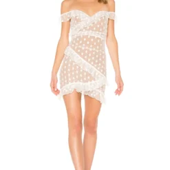 ROBE COURTE ÉPAULES DÉNUDÉES BANDIT Red -Promos Charmenta Boutique MALR WD208 V1