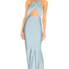 ROBE DE SOIRÉE FINLEY Dusty Teal -Promos Charmenta Boutique MELR WD537 V1