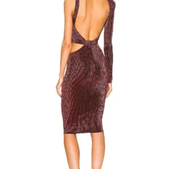 ROBE MI-LONGUE PAULETTE Black & Pink -Promos Charmenta Boutique MELR WD545 V3