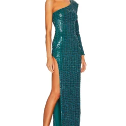 ROBE DE SOIRÉE RUMI Teal -Promos Charmenta Boutique MELR WD722 V2