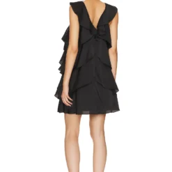 MILLY ROBE COURTE LEXI Black -Promos Charmenta Boutique MILL WD1036 V3