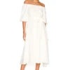 Minkpink ROBE MI-LONGUE BOWES White -Promos Charmenta Boutique MINK WD816 V1