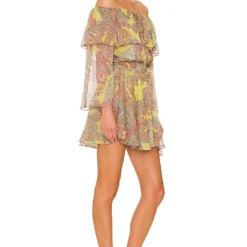 ROBE PAMELA Ischia Neon Paisley -Promos Charmenta Boutique MISA WD582 V3
