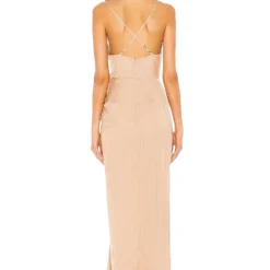 ROBE DE SOIRÉE DAVIS Nude -Promos Charmenta Boutique NBDR WD1893 V3
