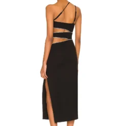 ROBE ADELINE Black -Promos Charmenta Boutique NBDR WD2647 V3