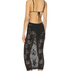 ROBE ELYSE Black -Promos Charmenta Boutique NBDR WD2907 V3