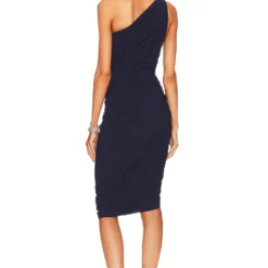 Norma Kamali ROBE True Navy -Promos Charmenta Boutique NKAM WD395 V4