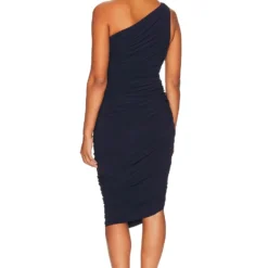 Norma Kamali ROBE True Navy -Promos Charmenta Boutique NKAM WD395 V7