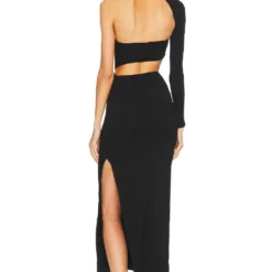 ROBE VIKTORIA Black -Promos Charmenta Boutique NROL WD39 V4