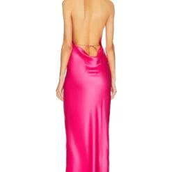 ROBE DE SOIRÉE ANGELICA Neon Pink -Promos Charmenta Boutique NROL WD42 V3