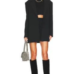 ROBE COURTE SHARON Black -Promos Charmenta Boutique NYOU WD27 V4