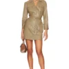 Paige ROBE KARMINE Brushed Olive -Promos Charmenta Boutique PAIG WD106 V1