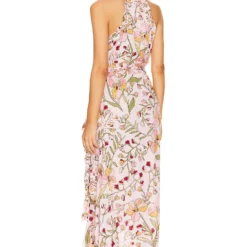 ROBE MI-LONGUE TAMARA PINK JONQUILLE -Promos Charmenta Boutique PSTB WD250 V3