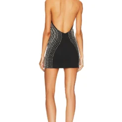 ROBE AUBIN Black & Silver -Promos Charmenta Boutique ROFR WD451 V3