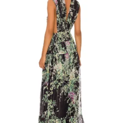 ROBE DOLCEVITA Black Floral -Promos Charmenta Boutique SBNA WD129 V3