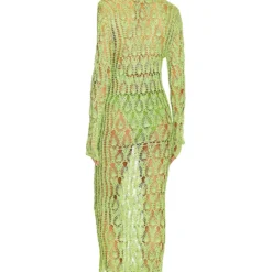 ROBE GILET CROCHET ALLISON Lime -Promos Charmenta Boutique SERR WK40 V4