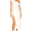 Show Me Your Mumu ROBE FLORENTINE White Stretch -Promos Charmenta Boutique SHOW WD488 V1