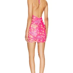 ROBE PETRIANA Pink Floral -Promos Charmenta Boutique SPDW WD2217 V3