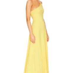 ROBE UNE ÉPAULE DÉNUDÉE Lemon Zest -Promos Charmenta Boutique SUSA WD2070 V2