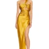 ROBE ASYMMETRICAL BANDEAU Topaz