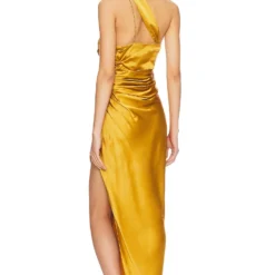 ROBE ASYMMETRICAL BANDEAU Topaz -Promos Charmenta Boutique TSEI WD65 V3