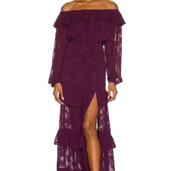 ROBE SIENNA Berry Red