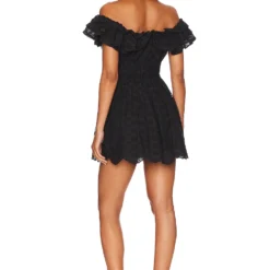 ROBE COURTE CASEY Black -Promos Charmenta Boutique TULA WD1364 V3