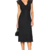 ROBE MI-LONGUE WENDY Black -Promos Charmenta Boutique TULA WD1386 V1