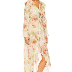 Maisie Robe Multi Spring Floral -Promos Charmenta Boutique TULA WS937 V3