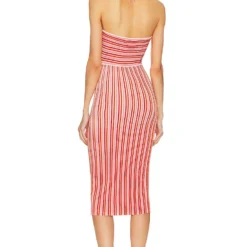 ROBE VALENA Sorbet Stripe -Promos Charmenta Boutique UAMR WD159 V3