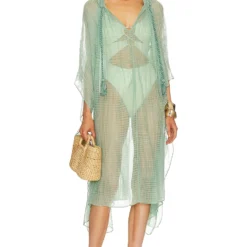 ULLA JOHNSON ROBE DE PLAGE CALLA Capri